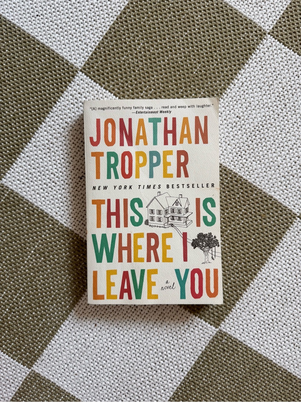 (3 for $15) Book - This is Where I Leave You by Jonathan Propper